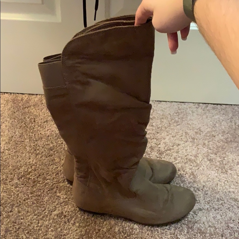 Knee high boots